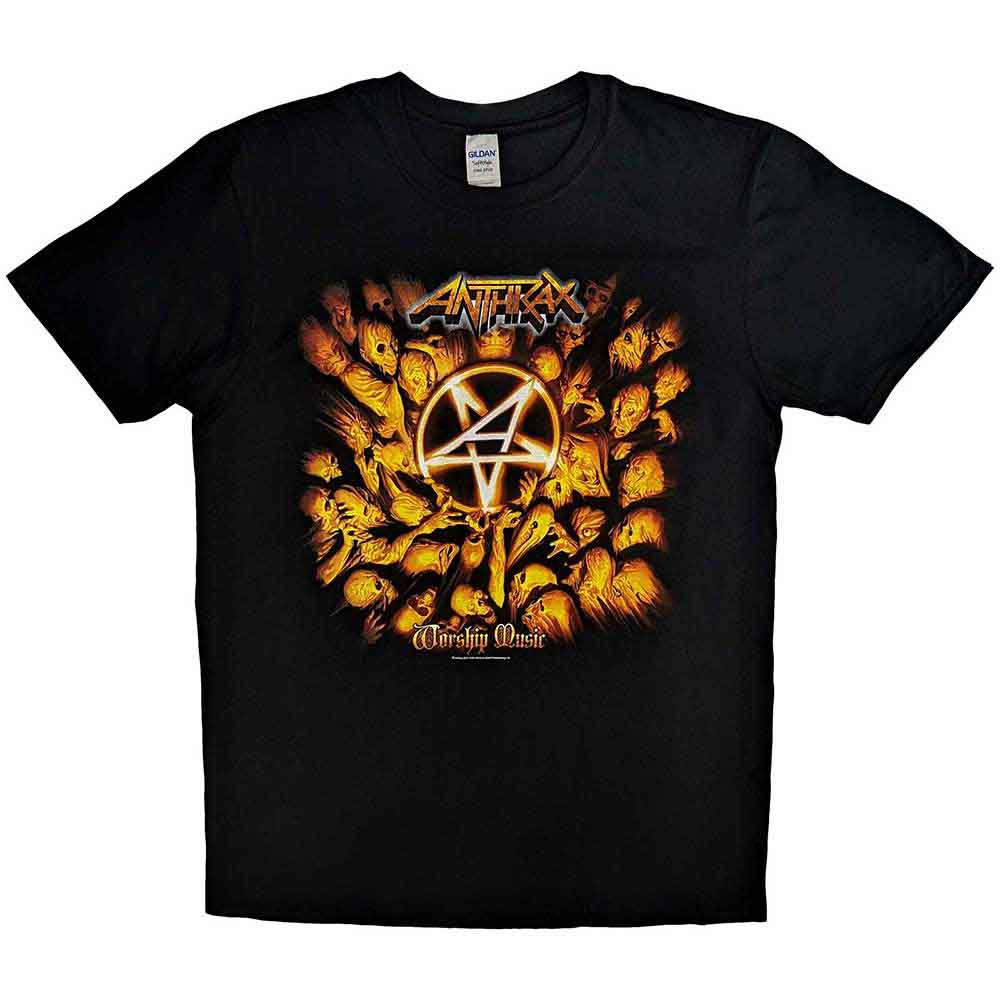 Anthrax - Worship Music Shirt (T-Shirt) - Joco Records