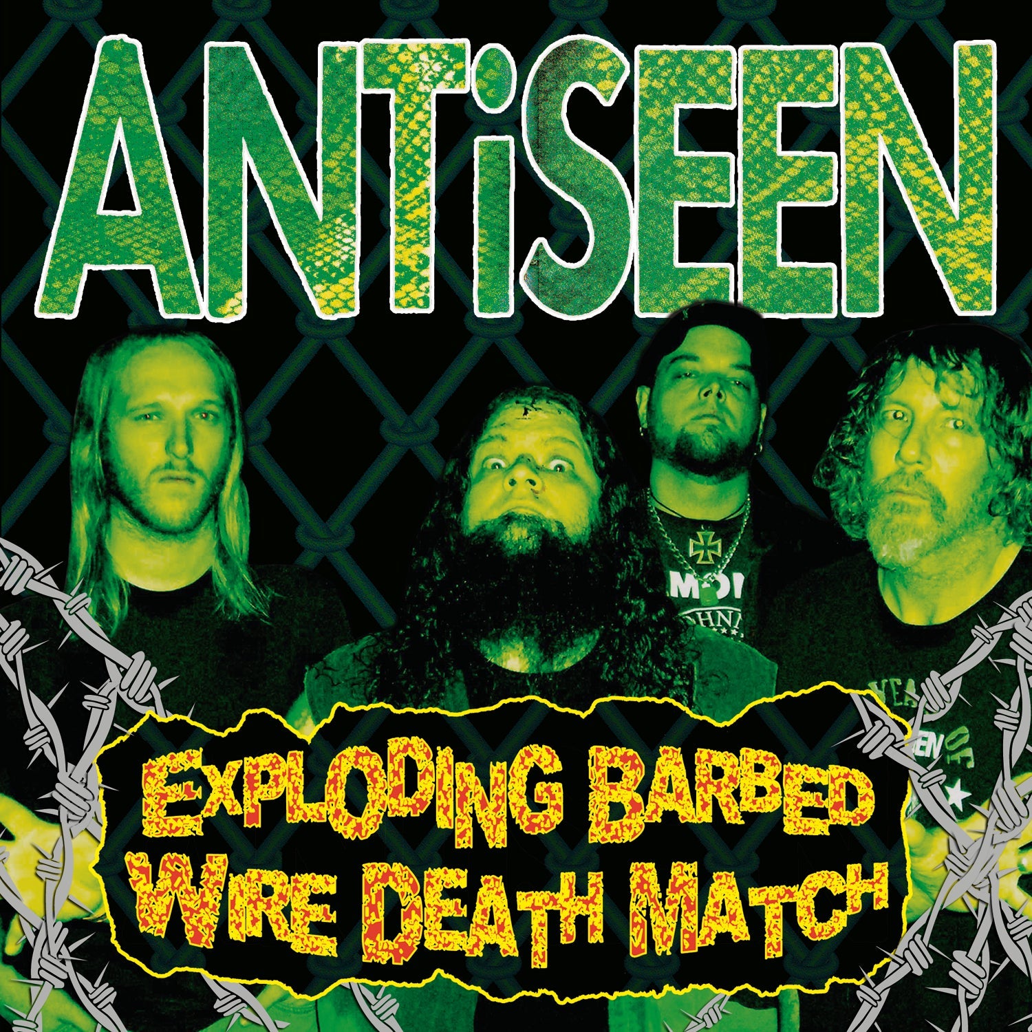 Antiseen - Exploding Barbed Wire Death Ma tch EP - 7 inch (Vinyl) - Joco Records