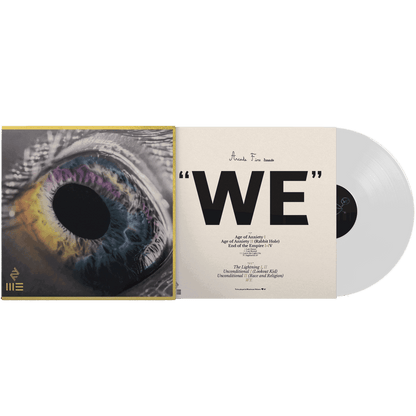 Arcade Fire - WE (Indie Exclusive, Embossed Gatefold Sleeve, White Vinyl) (LP) - Joco Records
