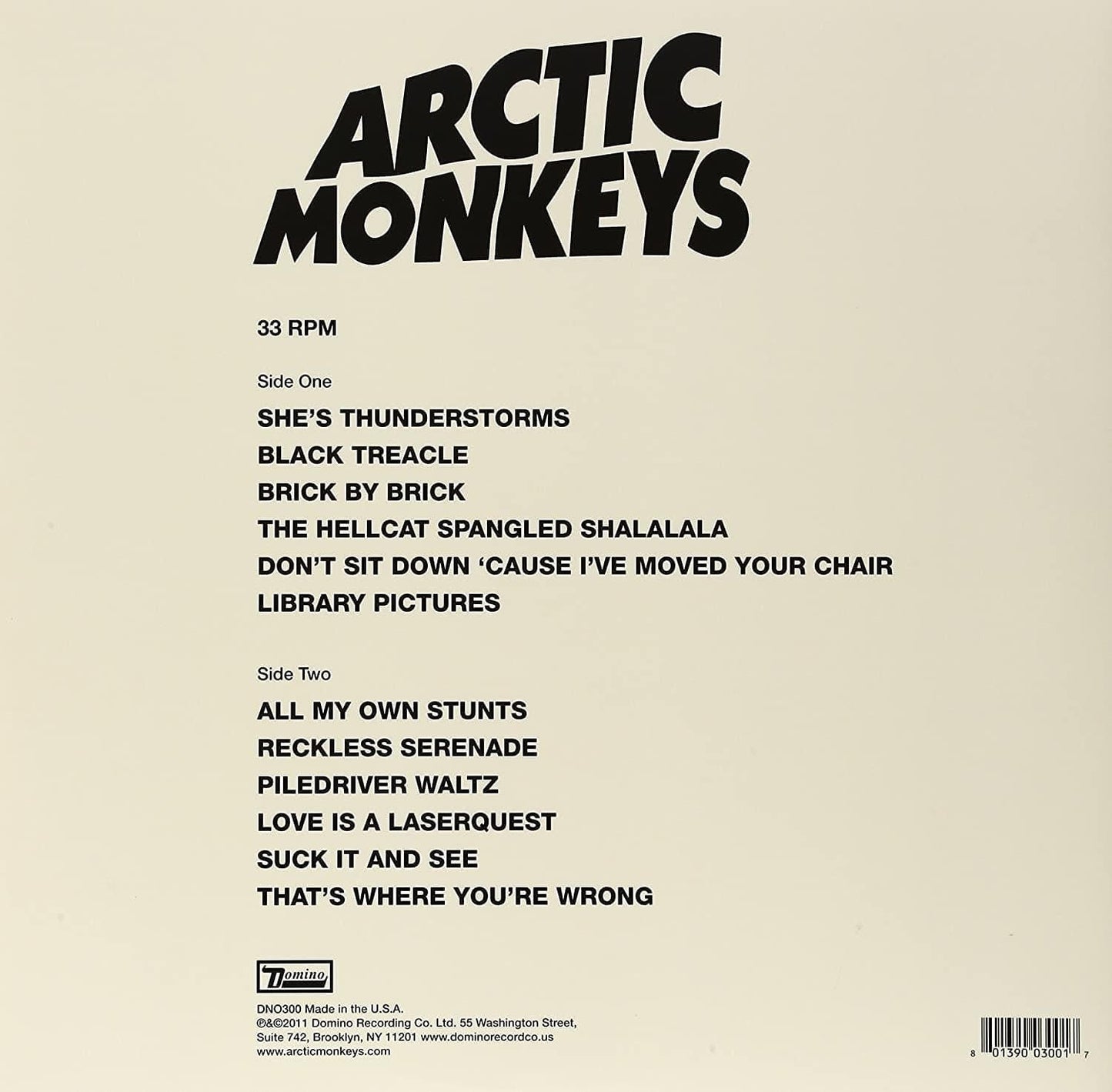 Arctic Monkeys - Suck It And See (Gatefold Jacket, 180 Gram) (LP) - Joco Records