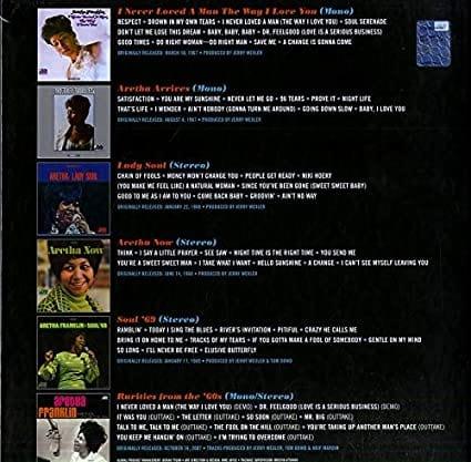 Aretha Franklin - Atlantic Records: 1960s Collection (Box Set) (6 LP) - Joco Records