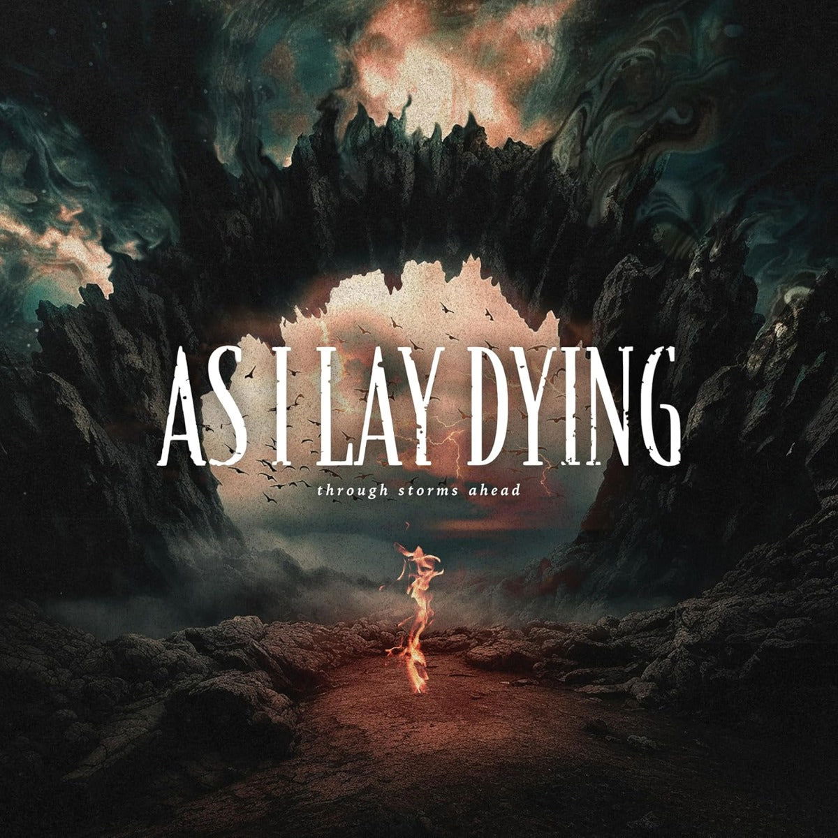 As I Lay Dying - Through Storms Ahead (Indie Exclusive, Clear Vinyl) (LP) - Joco Records