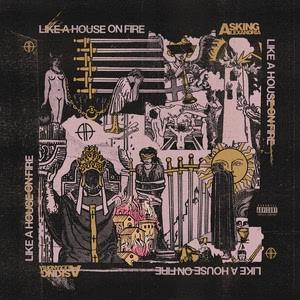 Asking Alexandria - Like A House On Fire (Indie Exclusive, Clear Vinyl, Royal Blue, Pink, Gold) (2 LP) - Joco Records