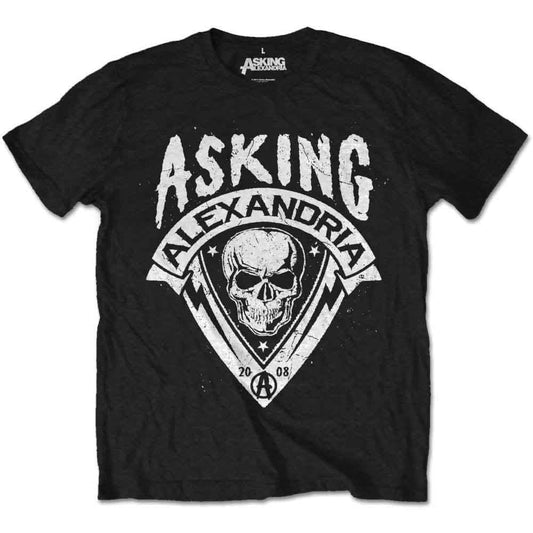 Asking Alexandria - Skull Shield (T-Shirt) - Joco Records