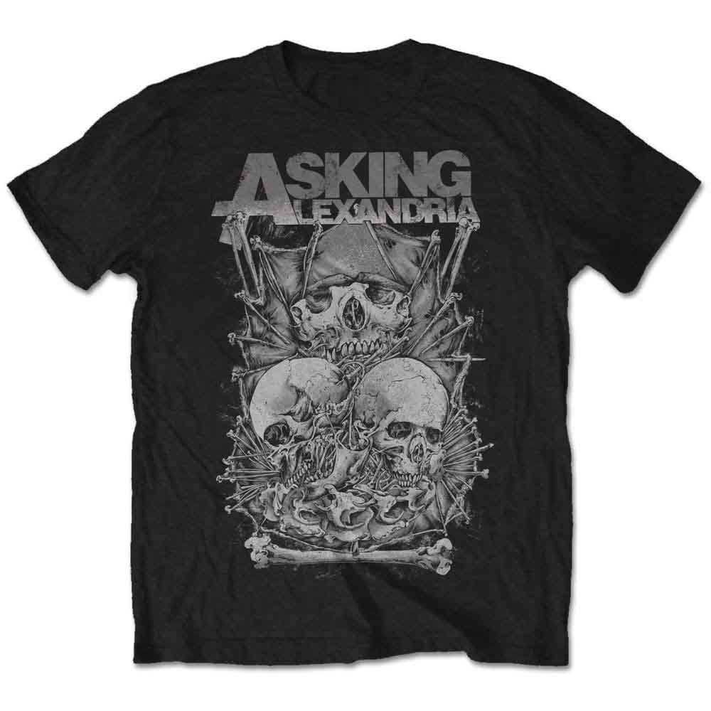 Asking Alexandria - Skull Stack (T-Shirt) - Joco Records
