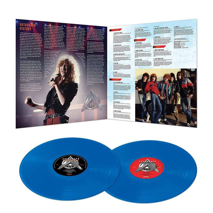 Autograph - Turn Up The Radio - The Anthology (Limited Edition, Gatefold, Blue Vinyl) (2 LP) - Joco Records