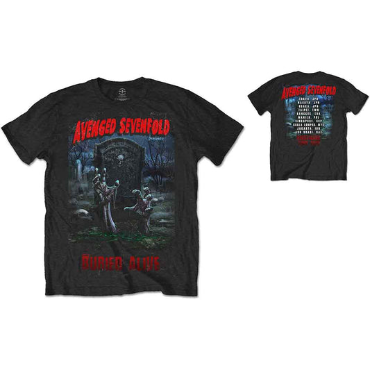 Avenged Sevenfold - Buried Alive Tour 2012 (T-Shirt) - Joco Records