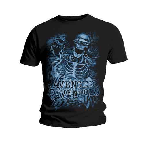 Avenged Sevenfold - Chained Skeleton (T-Shirt) - Joco Records