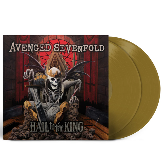 Avenged Sevenfold - Hail To The King (Limited Edition, 10th Anniversary, Gold Vinyl) (2 LP) - Joco Records