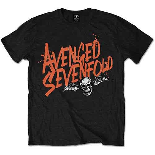 Avenged Sevenfold - Orange Splatter (T-Shirt) - Joco Records