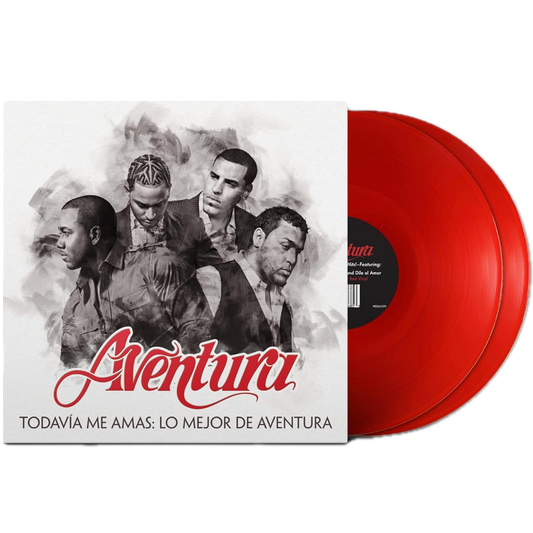 Aventura - Todavia Me Amas: Lo Mejor De Aventura (Greatest Hits) (Red Vinyl) (2 LP) - Joco Records