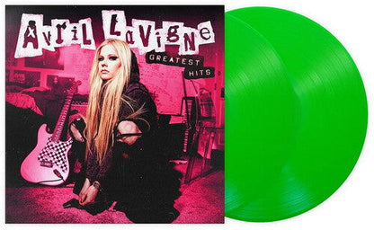 Avril Lavigne - Greatest Hits (Limited Edition Import, Neon Green Vinyl) (2 LP) - Joco Records