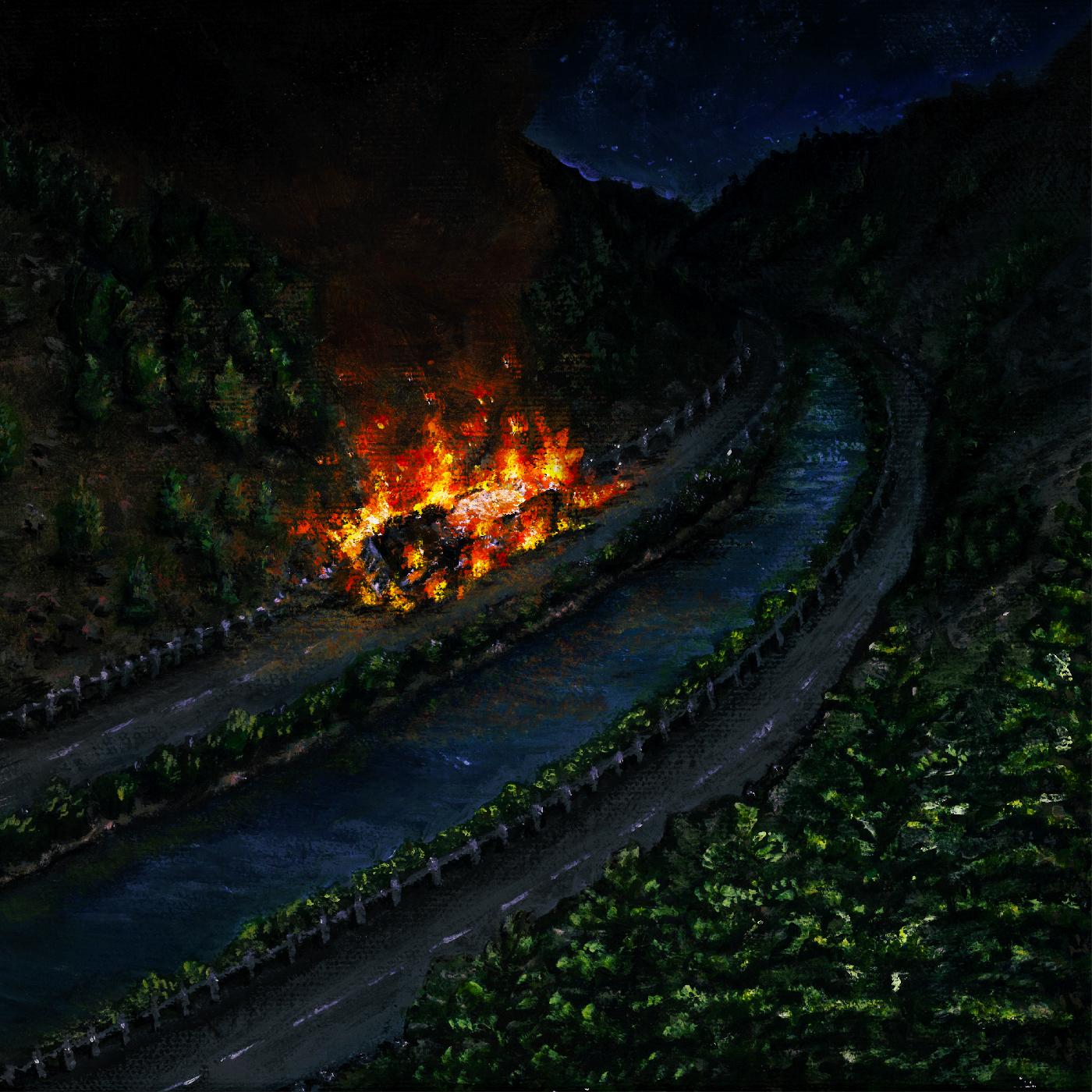 Awakebutstillinbed - Chaos Takes The Wheel And I Am A Passenger (Black & Gold Vinyl) - Joco Records