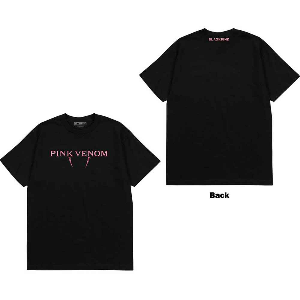 BLACKPINK - Pink Venom Logo (T-Shirt) - Joco Records