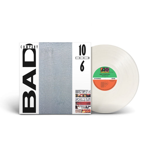 Bad Company - 10 From 6 (Rocktober) (Translucent Milky Clear Vinyl) - Joco Records