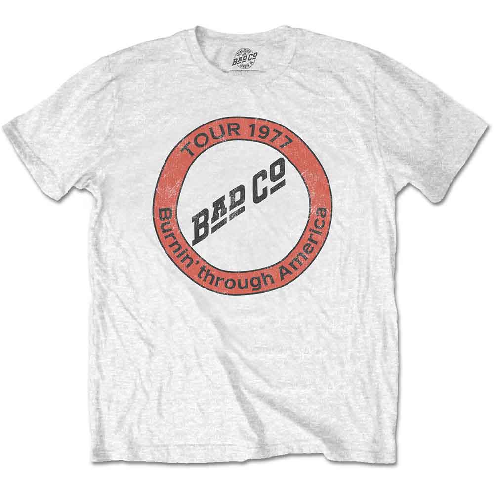 Bad Company - Burnin' Through America (T-Shirt) - Joco Records