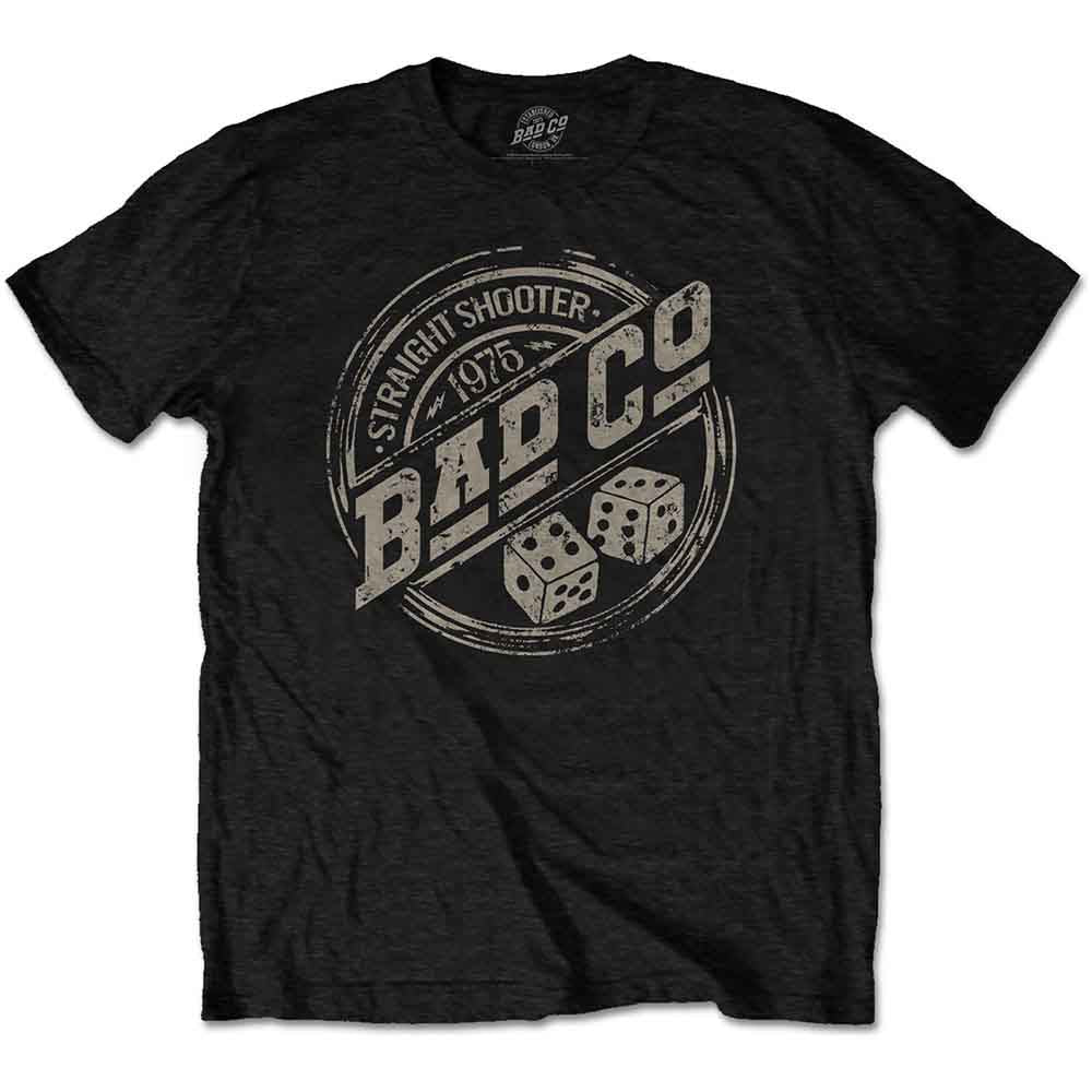 Bad Company - Straight Shooter Roundel (T-Shirt) - Joco Records