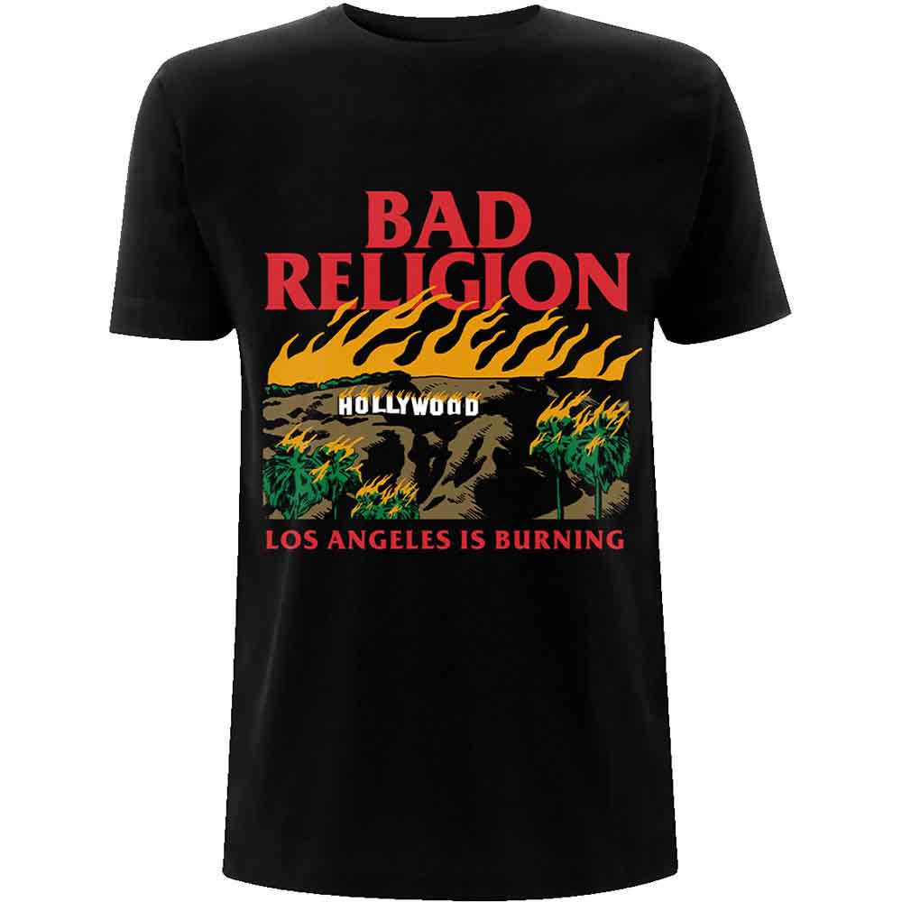 Bad Religion - Burning Black (T-Shirt) - Joco Records