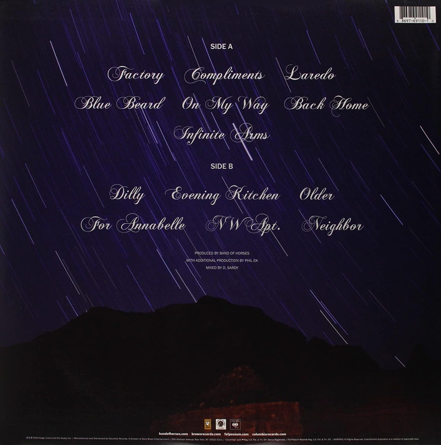 Band Of Horses - Infinite Arms (Gatefold, 180 Gram) (LP) - Joco Records