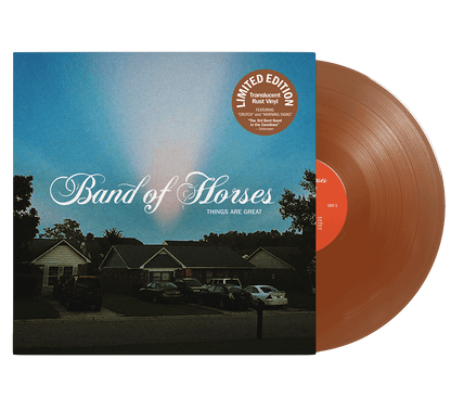 Band of Horses - Things Are Great (Indie Exclusive, Translucent Rust Vinyl) (LP) - Joco Records