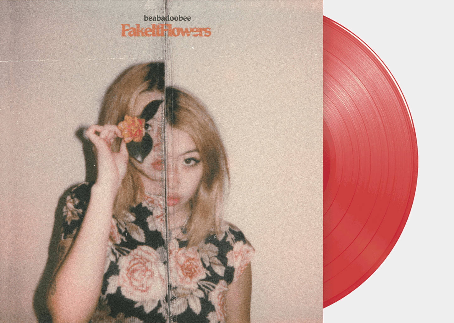 Beabadoobee - Fake It Flowers (Explicit Content) (Color Vinyl, Red, Indie Exclusive, Paexp) - Joco Records