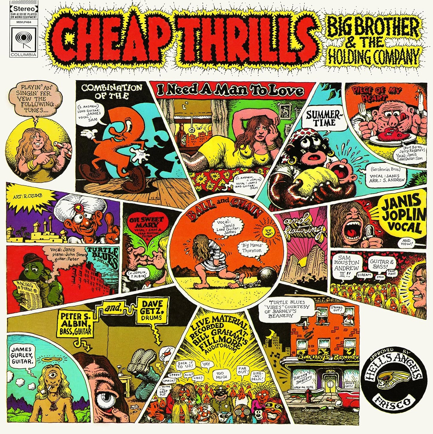 Big Brother And The Holding Company - Cheap Thrills (LP) - Joco Records