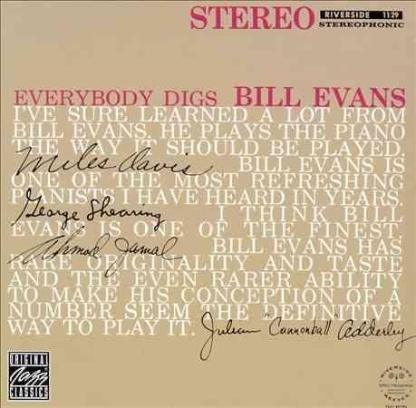 Bill Evans - Everybody Digs Bill  (LP) - Joco Records