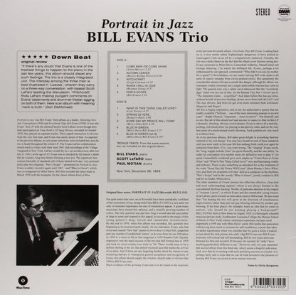 Bill Evans - Portrait In Jazz (LP) - Joco Records