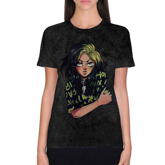 Billie Eilish - Anime Billie (T-Shirt) - Joco Records