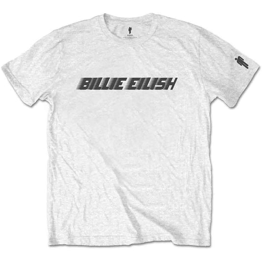 Billie Eilish - Black Racer Logo (T-Shirt) - Joco Records