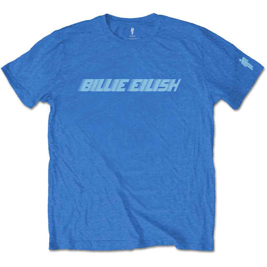 Billie Eilish - Blue Racer Logo (T-Shirt) - Joco Records