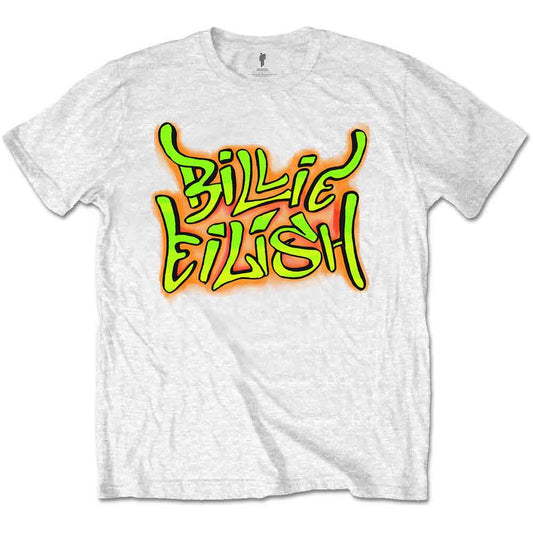 Billie Eilish - Graffiti Text Tee (T-Shirt) - Joco Records