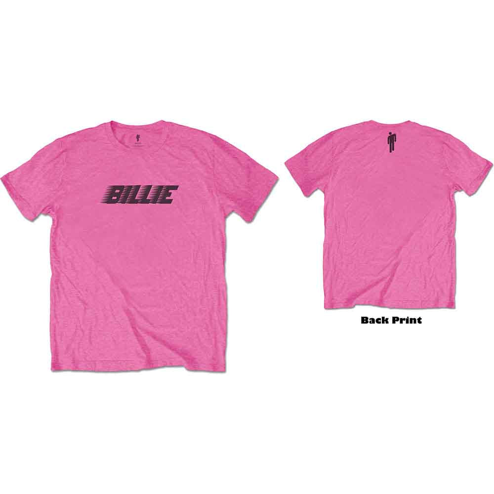 Billie Eilish - Racer Logo & Blohsh Text Shirt (T-Shirt) - Joco Records