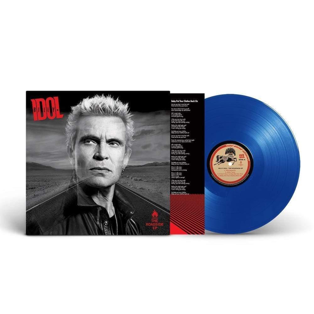 Billy Idol - The Roadside (Indie Exclusive, Limited Edition Blue Vinyl) (LP) - Joco Records