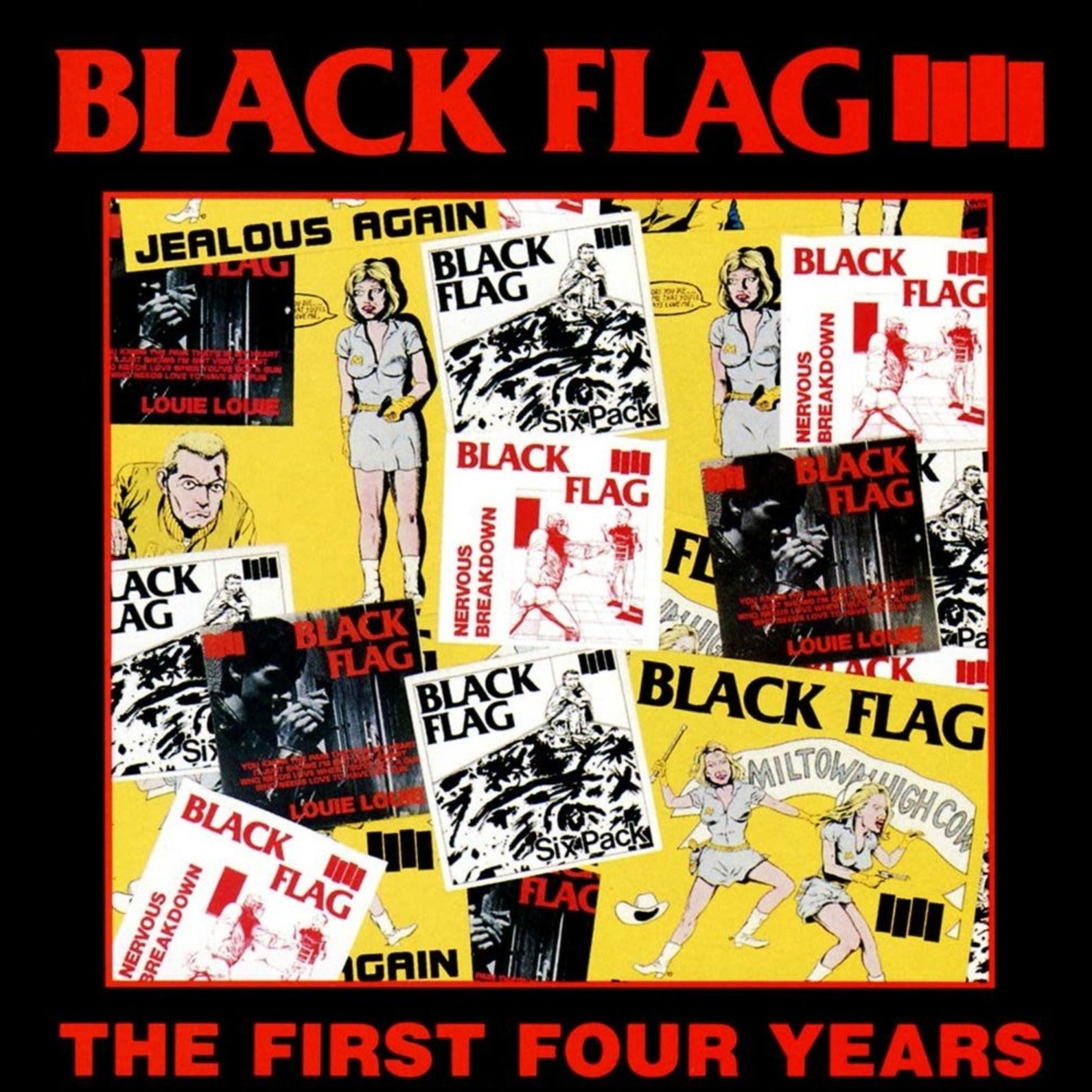 Black Flag - The First Four Years (LP) - Joco Records