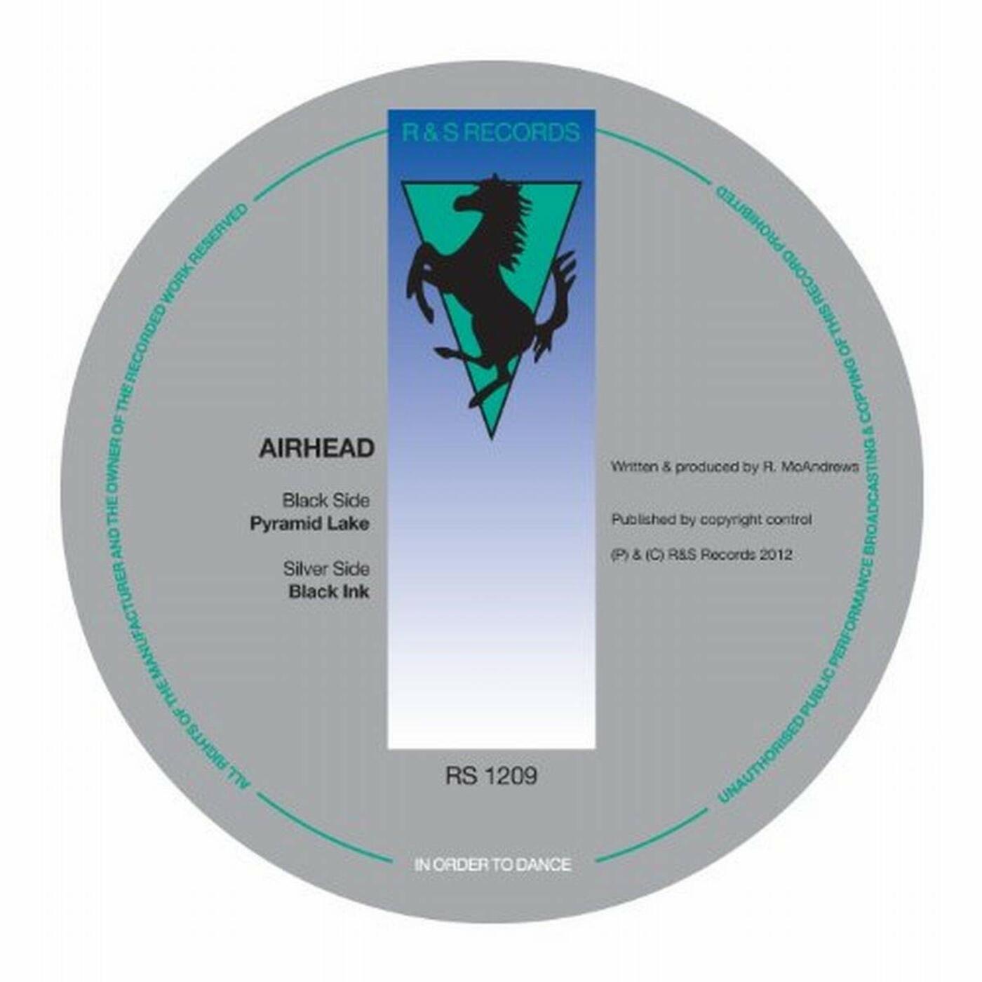 Airhead - Pyramid Lake / Black Ink - 12" (Vinyl) - Joco Records