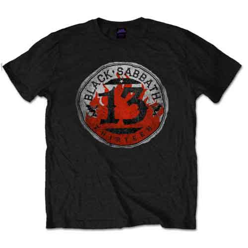 Black Sabbath - 13 Flame Circle (T-Shirt) - Joco Records