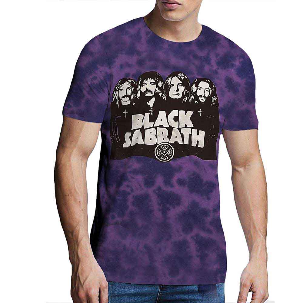 Black Sabbath - Band & Logo (T-Shirt) - Joco Records