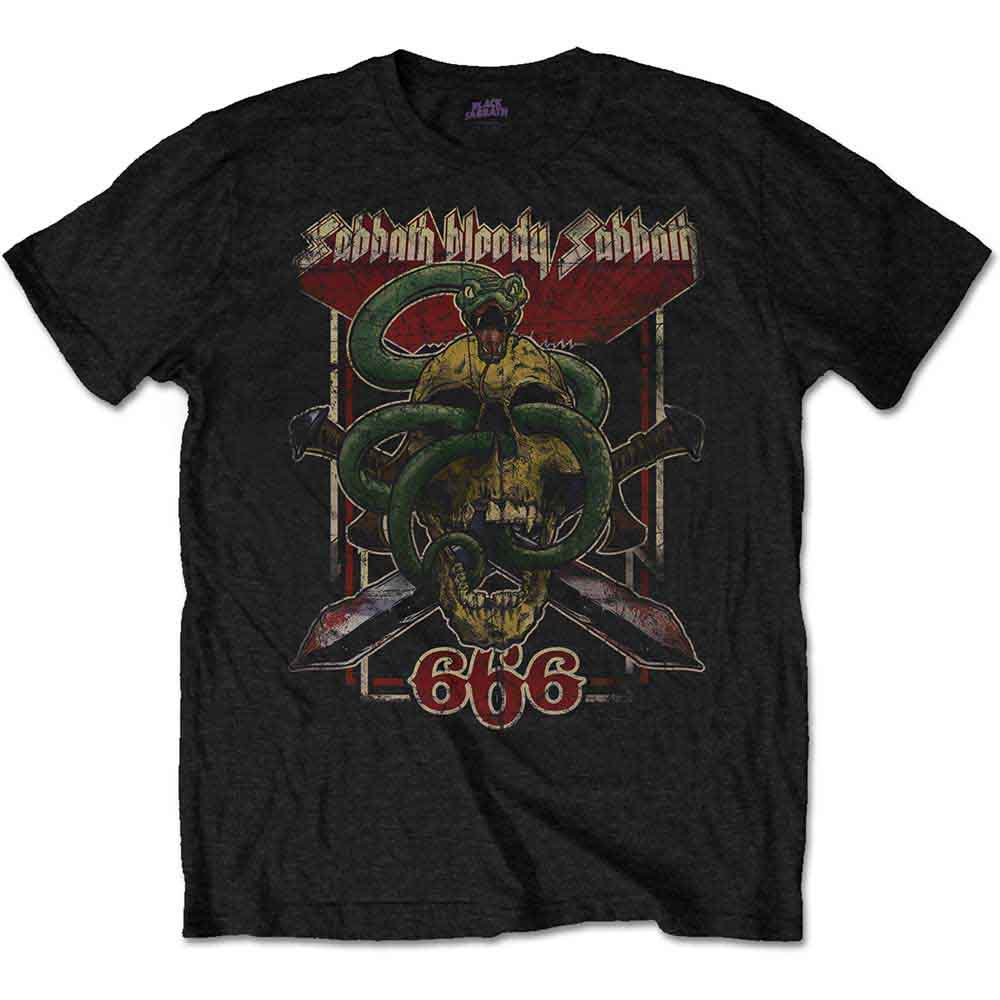 Black Sabbath - Bloody Sabbath 666 (T-Shirt) - Joco Records