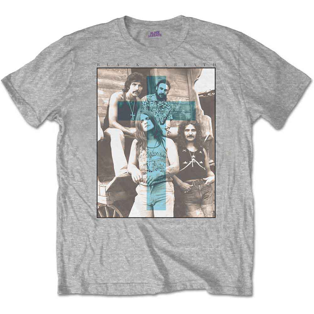 Black Sabbath - Blue Cross (T-Shirt) - Joco Records
