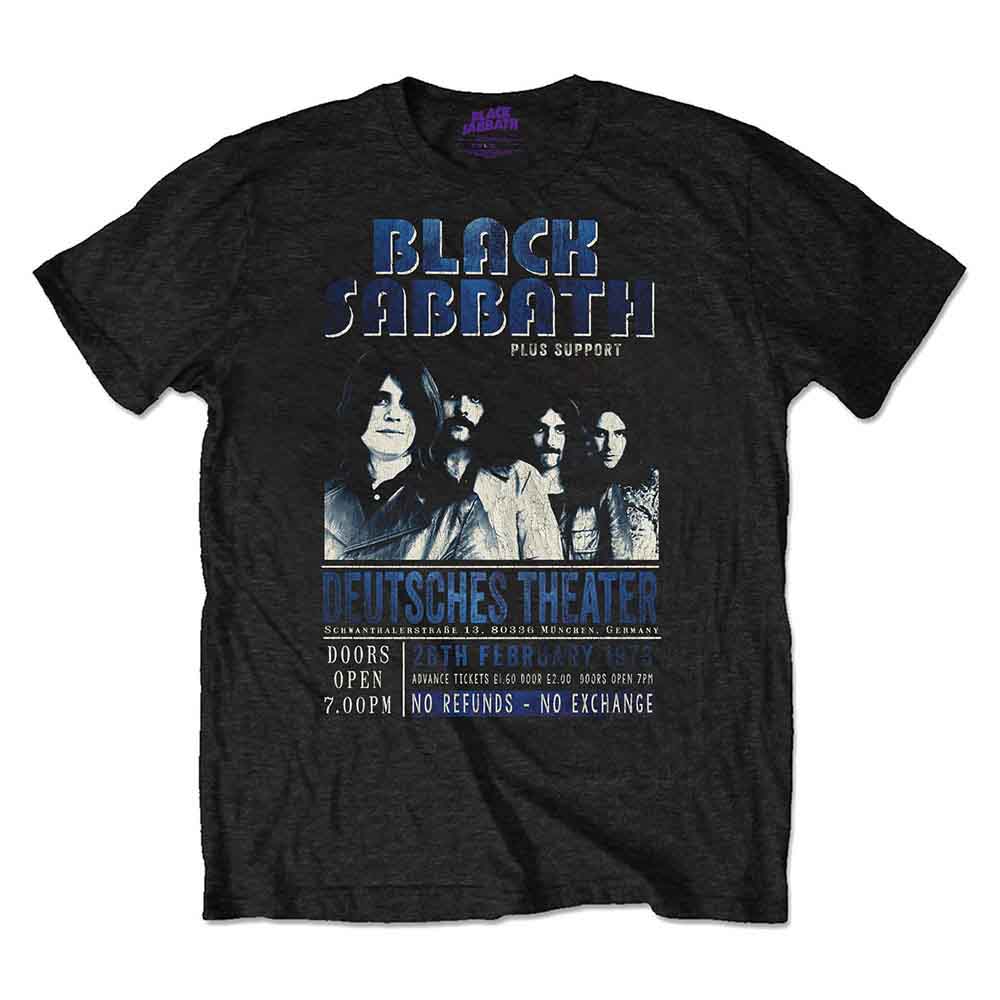 Black Sabbath - Deutsches '73 (T-Shirt) - Joco Records