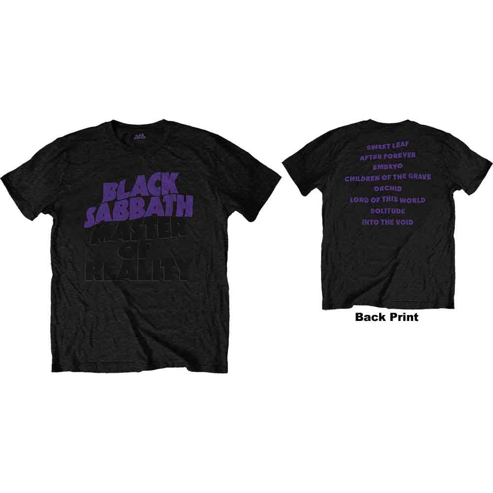 Black Sabbath - Masters of Reality Album (T-Shirt) - Joco Records