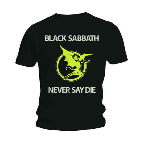 Black Sabbath - Never Say Die (T-Shirt) - Joco Records