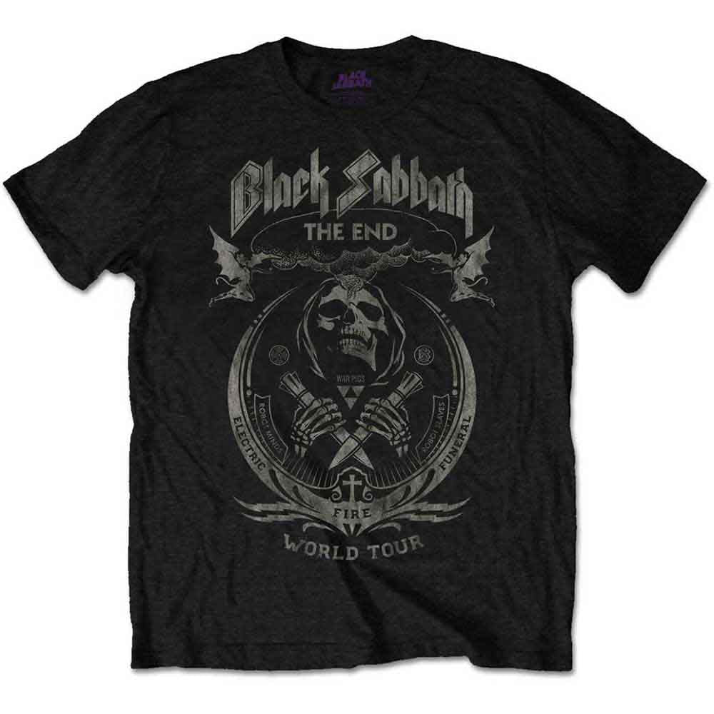 Black Sabbath - The End Mushroom Cloud (T-Shirt) - Joco Records