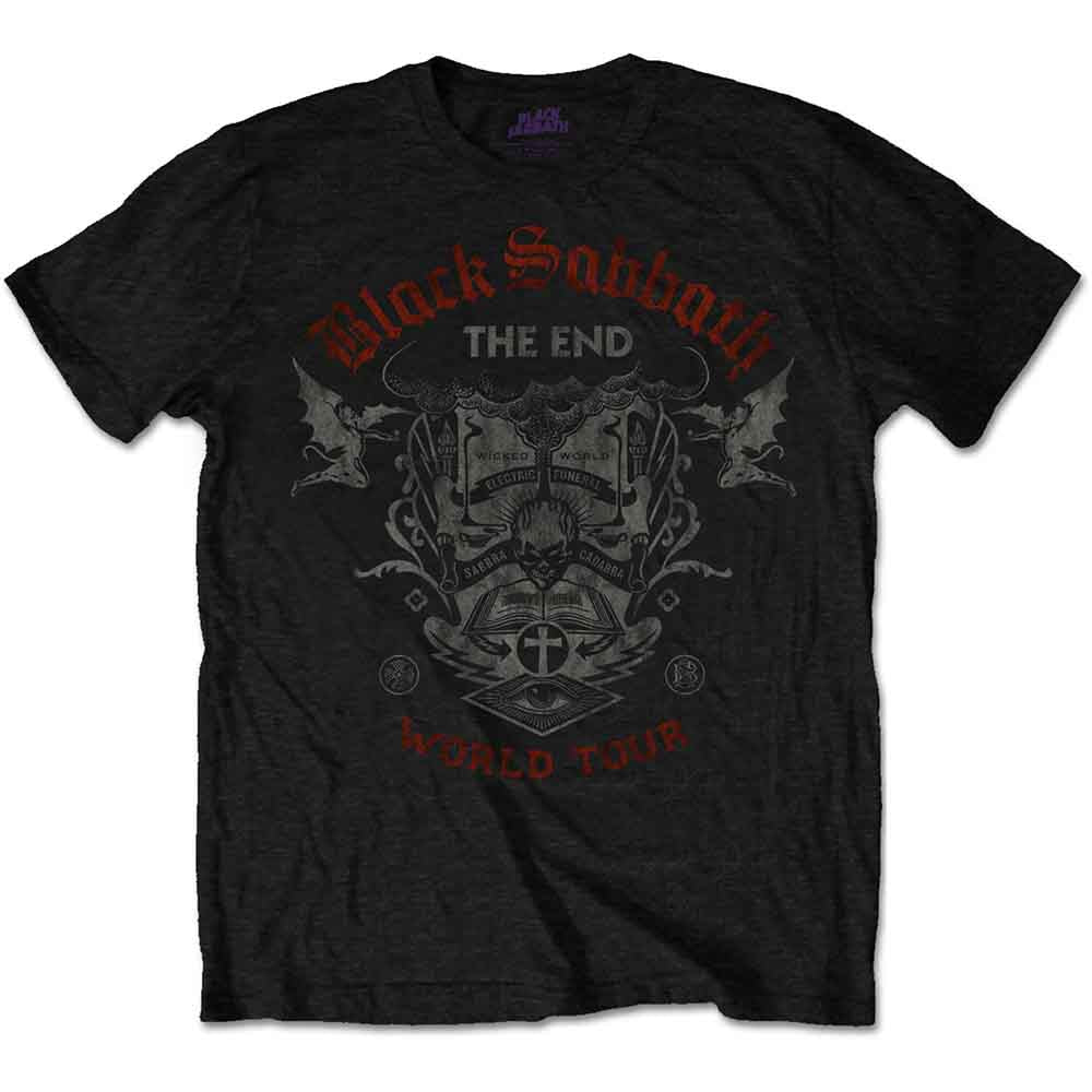Black Sabbath - The End Reading Skull (T-Shirt) - Joco Records