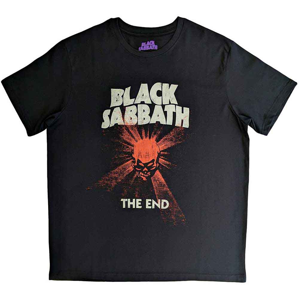 Black Sabbath - The End Skull Shine (T-Shirt) - Joco Records