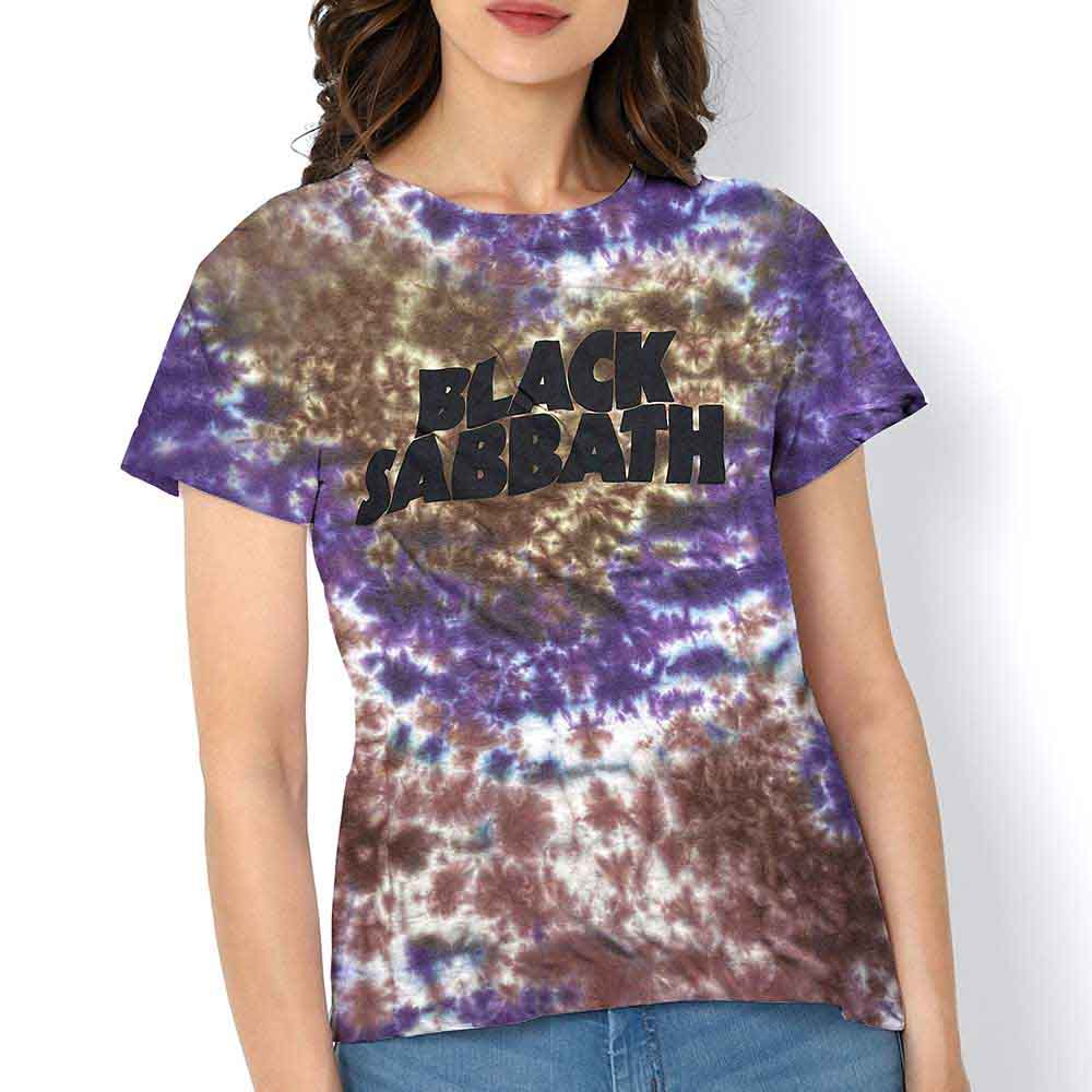 Black Sabbath - Wavy Logo - Color Tee (T-Shirt) - Joco Records