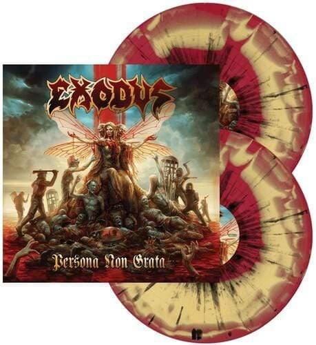 Exodus - Persona Non Grata (Red & Mustard w/ Black Splatter Vinyl) (2 LP) - Joco Records