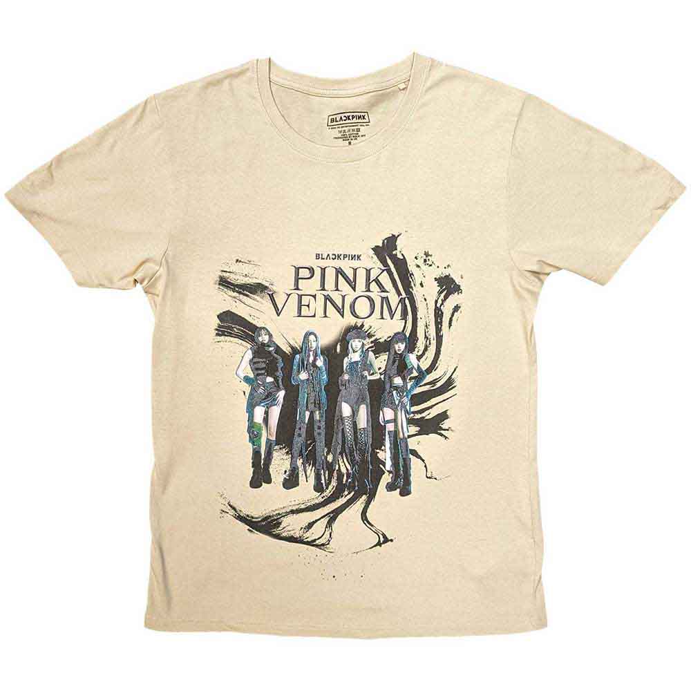 Blackpink - Pink Venom Oil Stroke (T-Shirt) - Joco Records