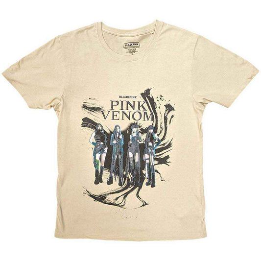 Blackpink - Pink Venom Oil Stroke (T-Shirt) - Joco Records
